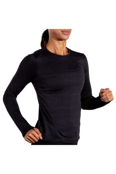 Brooks Luxe Long Sleeve 009 Uzun Kollu Tshirt 221683009