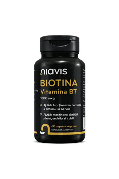 Niavis Biotina - Vitamina B7 1000mcg 60cps