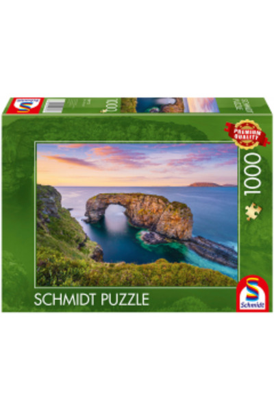 Schmidt Schmidt Puzzle: Great Pollet Sea Arch, Ireland, 1000 pieces