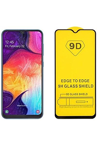 9h 9D Tempered Glass Full-Cover Screen Protector for Samsung Galaxy A10s - Bl...