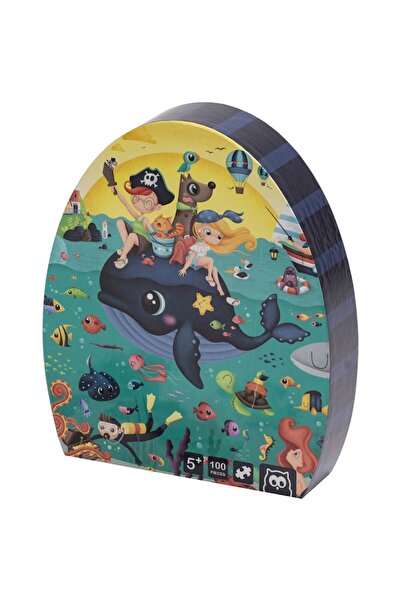 Eurekakids Puzzle Educativ - 100 Piese - Adâncuri