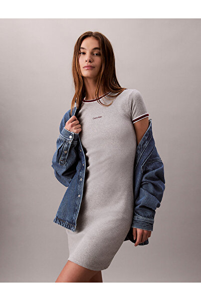 Calvin Klein Kadın Color Block Elbise