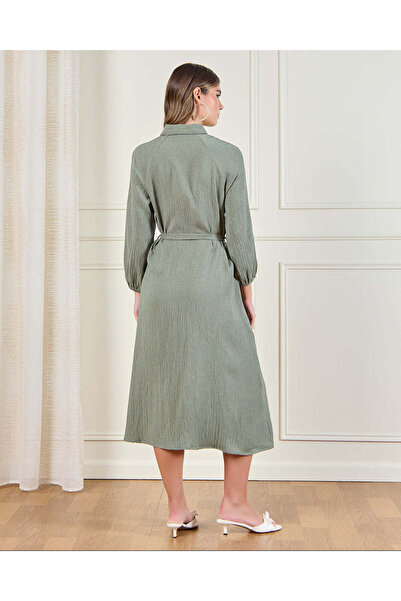 REDTAG Women Green Casual Dress