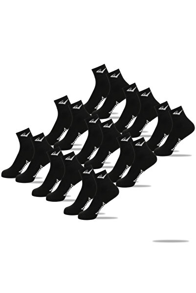 EVERLAST Men's Ankle Cotton Socks, Everlast, Logo, Multicolor, set of 9 pairs