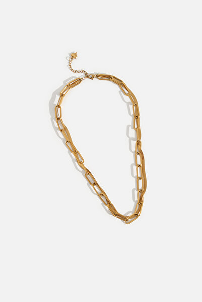 AKSWSUAR Çoklu zincir kolye