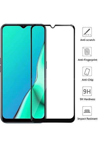 Generic 9D Full-Coverage Tempered Glass Screen Protector with Full Adhesive for Infinix Hot 10i (2 Pieces) -