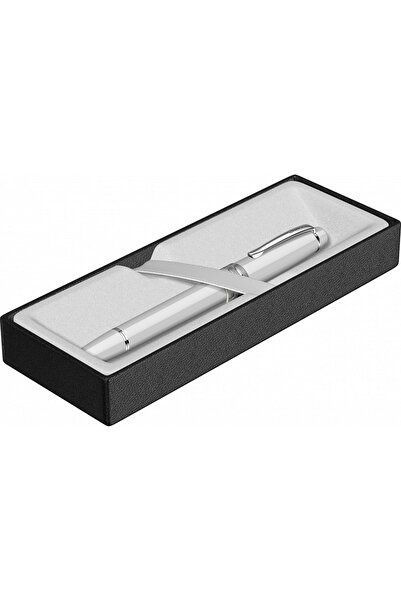 Cross Bailey Light Glossy Resin White CT Pen, glossy ABS body, white