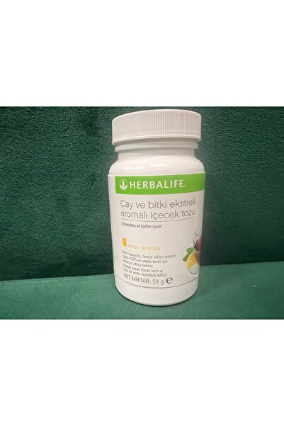 Herbalife bitkisel konsantre çay limon