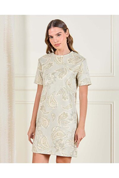 REDTAG Women Green Printed Dress