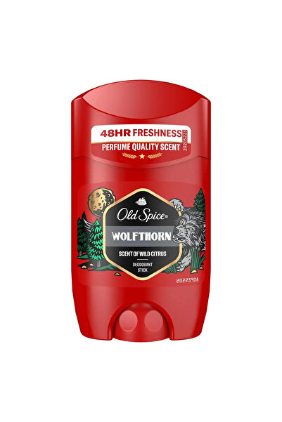 Old Spice Wolfthorn Stick Deodorant, men, 48h freshness, wild citrus aroma, 50 ml