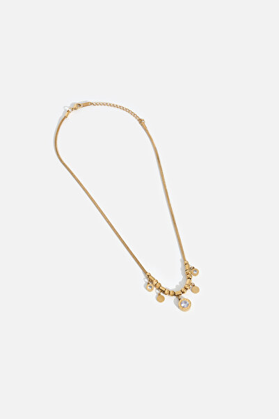AKSWSUAR CHARM DETAYLI KOLYE