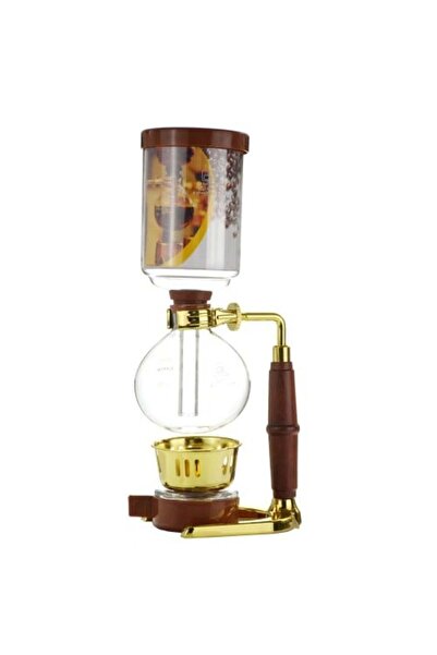 Seven Two Seven Siphon Glass Coffee Maker with Wooden Handle