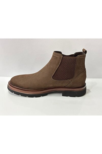 ARS Ayakkabı καφέ ορθοπεδικές δερμάτινες μπότες nubuck