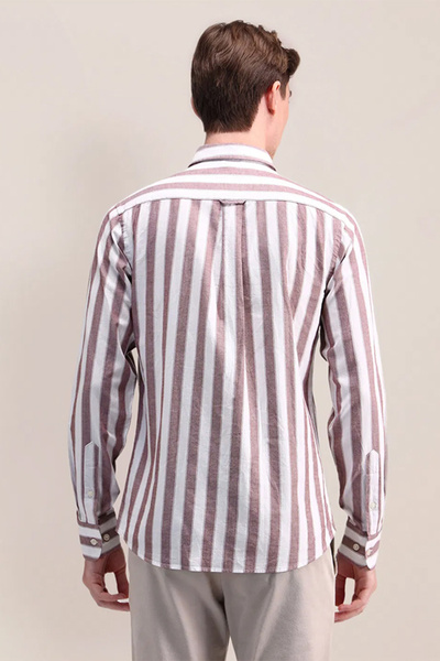 U.S. Polo Assn. Men’s Vertical Striped Regular Fit Shirt