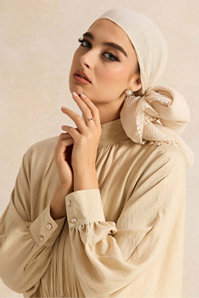 REDTAG Women Beige Embellished Dress