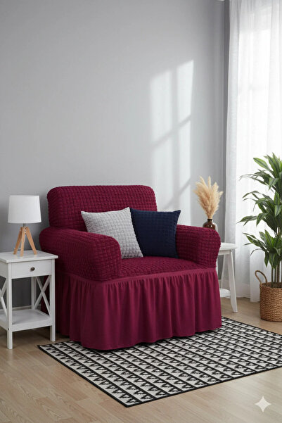 EJMEL Bürümcük Sofa Cover, Armchair Cover Single Seat Full Covering with Flex...