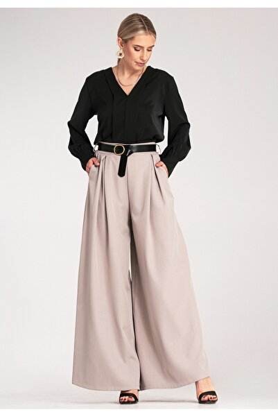 Figl Elegant skort - Beige M1134 size S/M