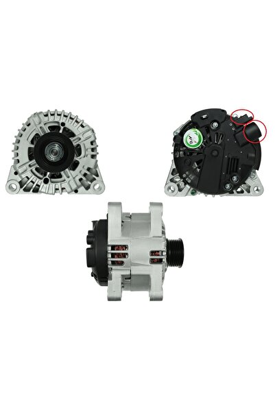 VALEO 150A 4KULAK ALTERNATÖR ŞARJ DİNAMOSU PEUGEOT CİTROEN 206-307-406 1.4D-1...