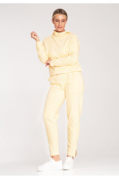 Figl Women's sweatpants - women's yellow sweatpants M1035 size XL