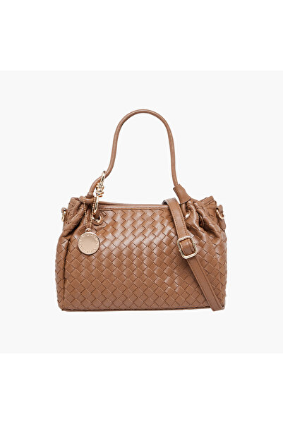 Marina Galanti حقيبة توت منسوجة بحزام قابل للفصل