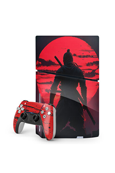 ACME LABS Skin Sticker PlayStation 5 Gaming Console Cover Wrap- Samurai