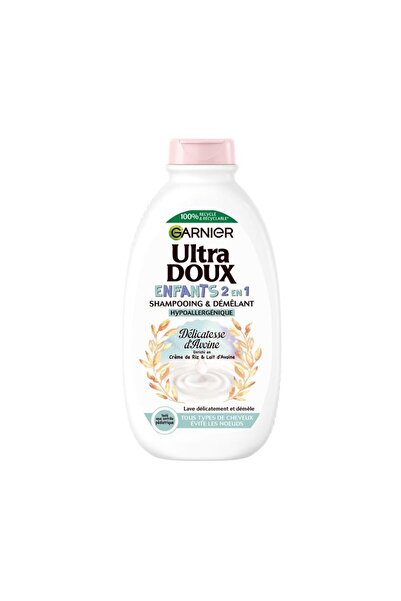 Garnier Sampon Ultra Doux Kids 2-in-1 Hypoallergenic Shampoo & Detangler Disney Frozen Oat Delicacy 300 ml