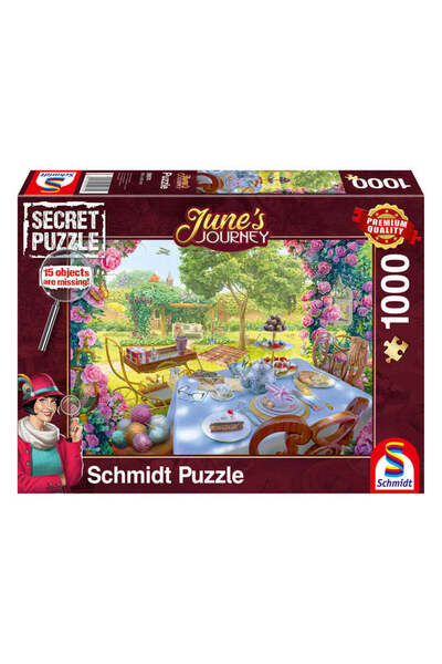 Schmidt Puzzle Schmidt: J. Journey - Ceai in gradina, 1000 piese