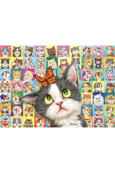 Schmidt Puzzle Schmidt: Pisici adormite, 1000 piese