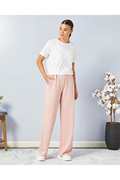 REDTAG Woman Pink Wide Leg Active T-Shirt