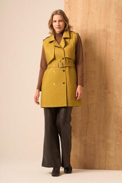 FTZ WOMEN Women's Quilted Vest Oil Green 31240