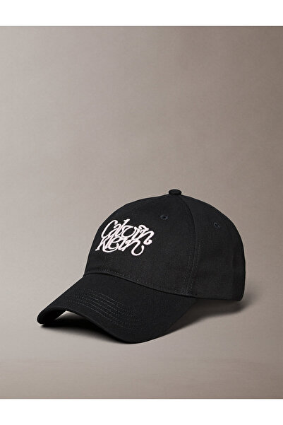 Calvin Klein Uv Cotton Twill Embroidered Logo Cap