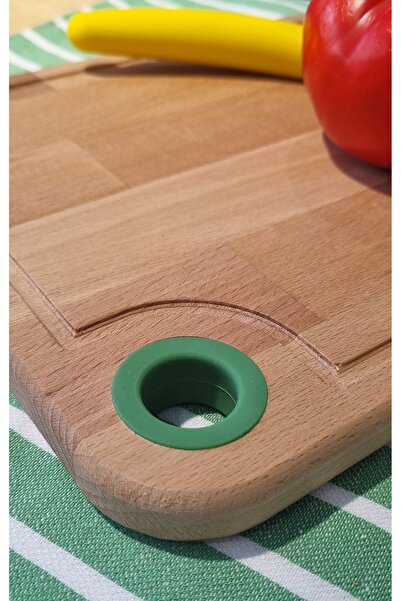 Benetton Home Wooden Cutting Board-22*33 Cm-Green