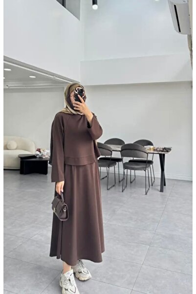 nizzell New Season Modal Fabric Suit with Double Skirt