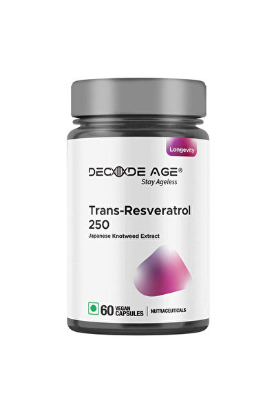 decode age Trans-Resveratrol 250 Capsules 60
