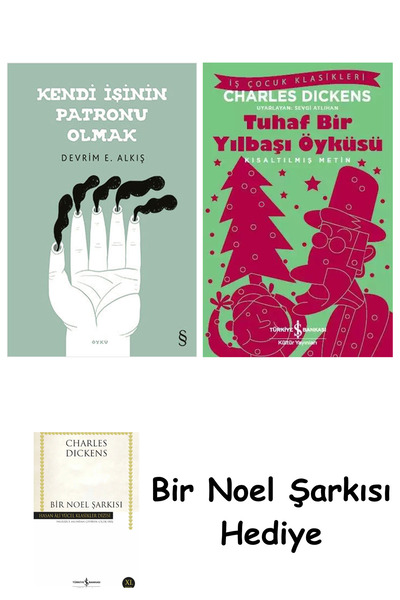 TÜRKİYE İŞ BANKASI KÜLTÜR YAYINLARI Kendi İşinin Patronu Olmak + Tuhaf Bir Yı...