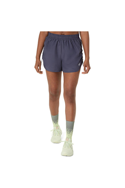 Asics NAGINO RUN ADJUSTABLE 4IN SHORT Kadın Mor Şort 2012D141-500