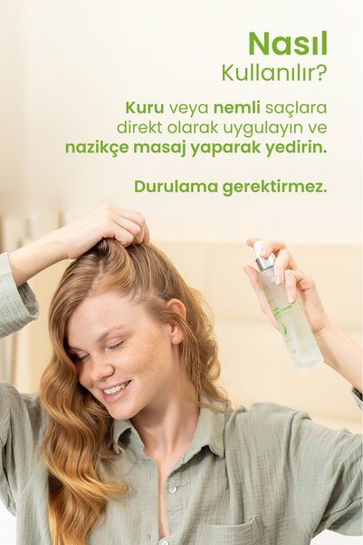 Bade Natural Biberiye Suyu Saç Toniği & Nioli Uçucu Yağı
