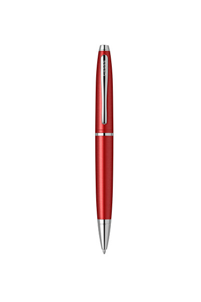 Cross Calais Matte Metallic Crimson Metallic ballpoint pen, twist mechanism, matte red