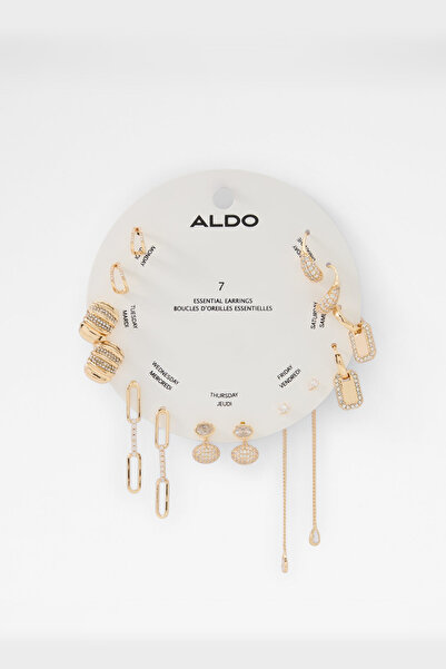 Aldo PARTYESSENTIALS - Kadın Altın Rengi/Şeffaf Küpe