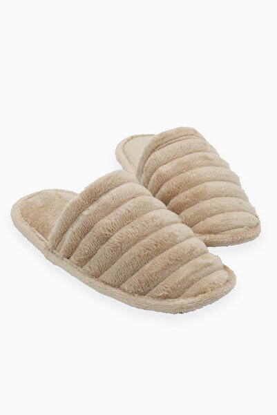 TOSKI Women's Slippers, Beige