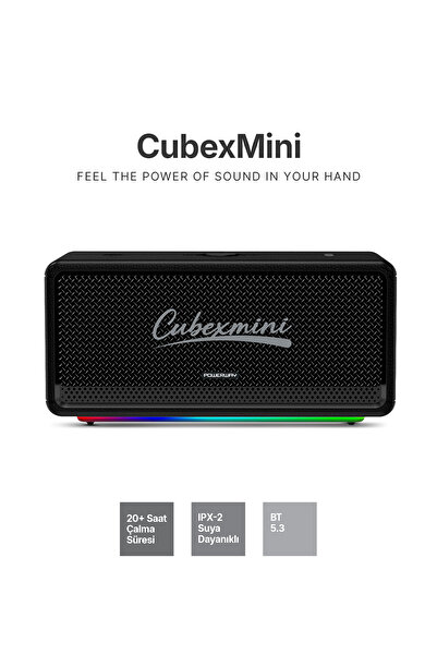 POWERWAY CUBEXMINI Bluetooth Hoparlör