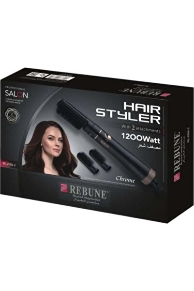 Ribon - Hair Styler, Two Brush Attachments, RE-2086-2