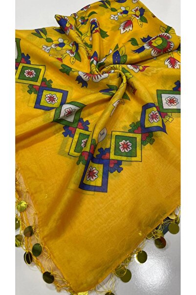 LORENDA Çengelköy Pullu Yazma, Eşarp,Yazma