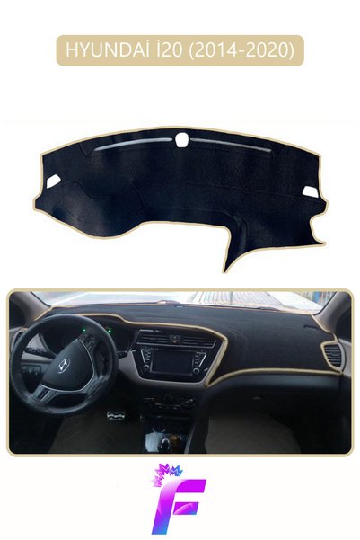 e-biz Hyundai İ20 (2014-2020) Compatible Front Torpedo Cover |   Easy Assembl...