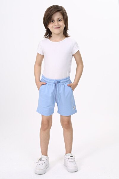Toontoy Boy's Printed Basic Shorts with Elastic Waist and Pockets