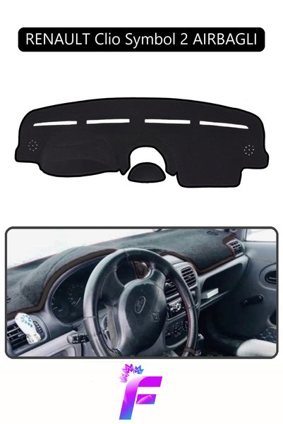 e-biz Renault Symbol 2 Compatible Torpedo Cover |   Anti-Reflection |   Full ...