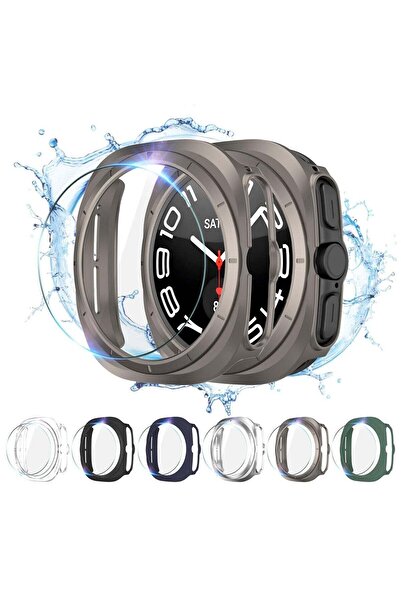 Generic [6+6 Pack] for Samsung Galaxy Watch Ultra 47mm Screen Protector Case