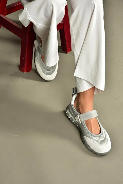 Fox Shoes V312651304 Gray Fabric Banded Casual Women's Shoes