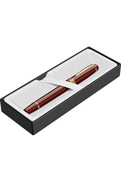 Cross Bailey Light Glossy Resin Burgundy GT Pen, glossy ABS body, burgundy