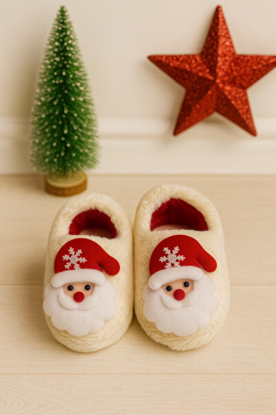 STOCON Unisex baby booties santa claus slipper nursery shoes gift slipper stc1191